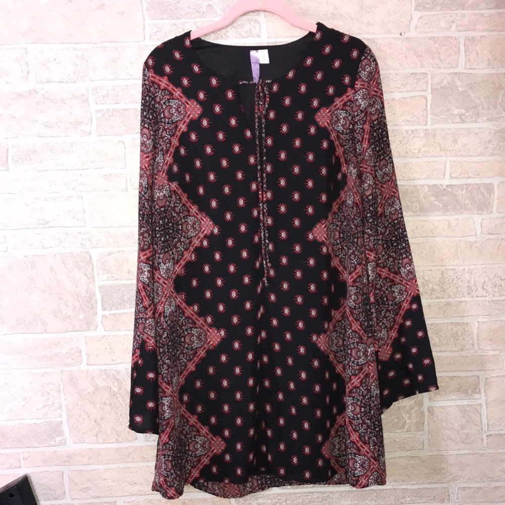 ✅Alya Boho Style Long Sleeve Dress